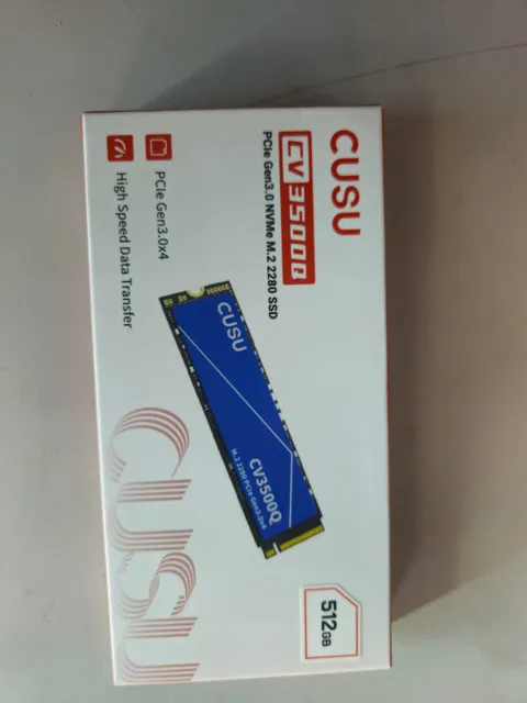 SSD 512GB NVME PCIe GEN3 CUSU