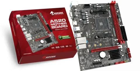 Placa-Mãe KEEPDATA A520-KDGNV, AMD AM4, DDR4