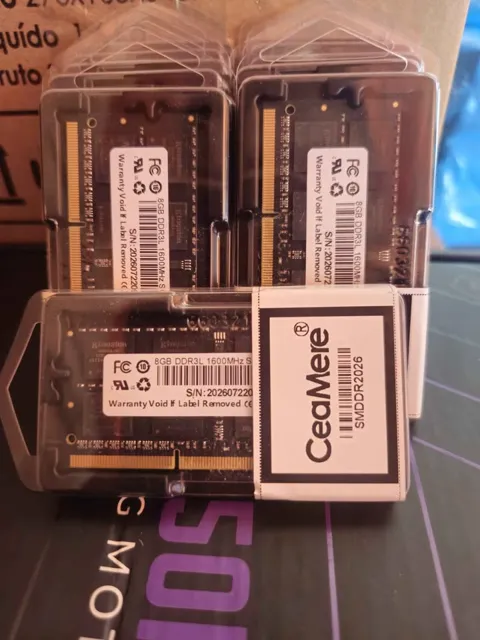 Memória 8GB DDR3L Notebook Ceamere
