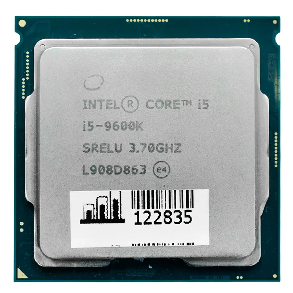 Processador Intel Core i5-9600K, 9ª Geração, Vídeo Integrado, LGA 1151