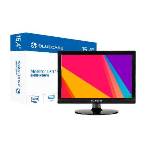 MONITOR 15,4 Polegadas LED 60HZ HDMI-VGA BlueCase BM154X1HVW