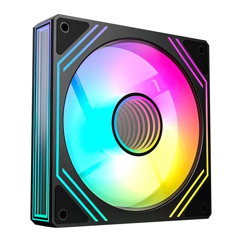 Ventoinha Acegeek Neon, ARGB, 120mm, Preto, AG-NEON-BK