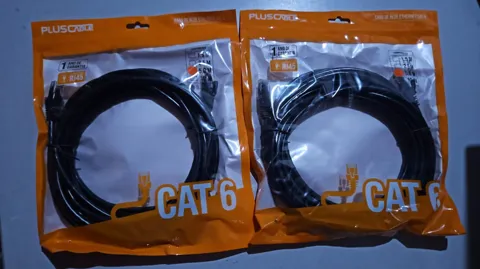 Cabo de Rede CAT6 5 Metros Preto PLUS CABLE