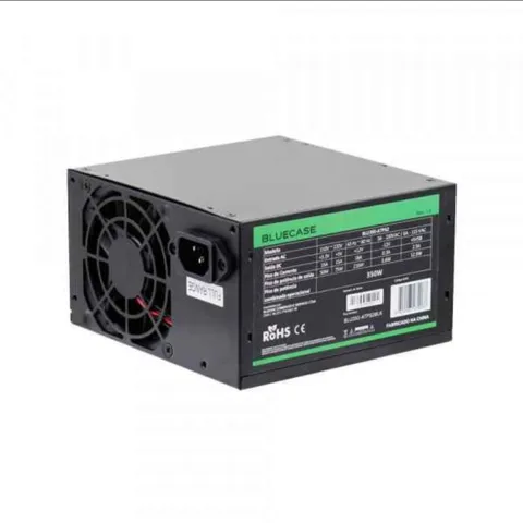 Fonte 350W Bivolt Auto, Cabos Estendidos BlueCase BLU350-ATPS2