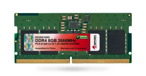 Memória 8GB DDR4 Keepdata 2666MHz Notebook