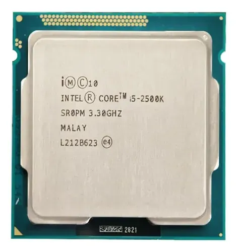 Processador Intel Core i5-2500K, 2ª Geração, 3.30 GHz, Vídeo Integrado, LGA 1155, Sem Cooler