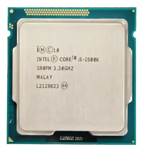 Processador Intel Core i5-2500K, 2ª Geração, 3.30 GHz, Vídeo Integrado, LGA 1155, Sem Cooler