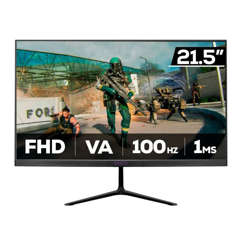 Monitor 21.5P 100HZ Mancer Horizon Z3B, VA,FHD,1ms,HDMI VGA