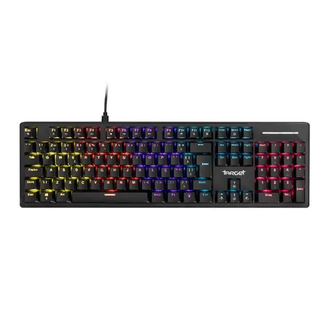Teclado Mecanico TGT Sherman V3, Rainbow, ABNT2, Switch Huano Azul