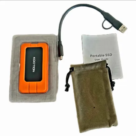 SSD 1TB Externo Kootion X1Max 2000 MB s, USB3.2 Gen 2x2