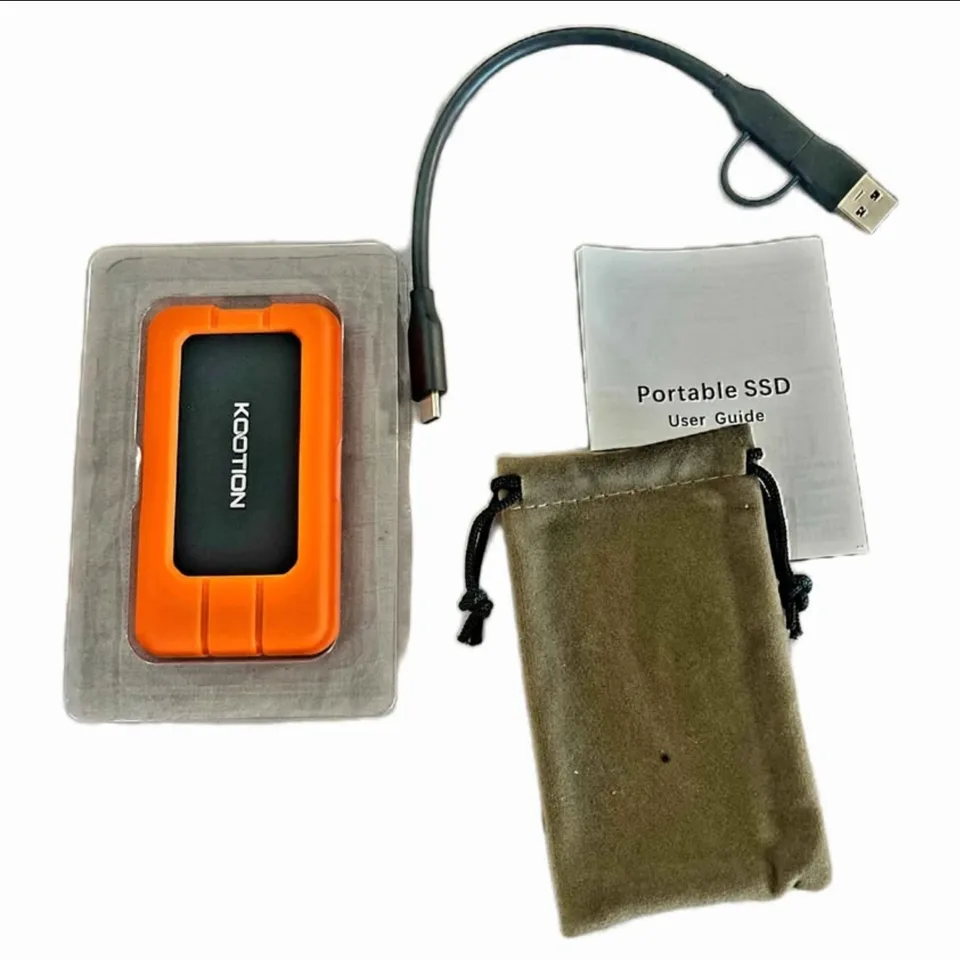 SSD 1TB Externo Kootion X1Max 2000 MB s, USB3.2 Gen 2x2
