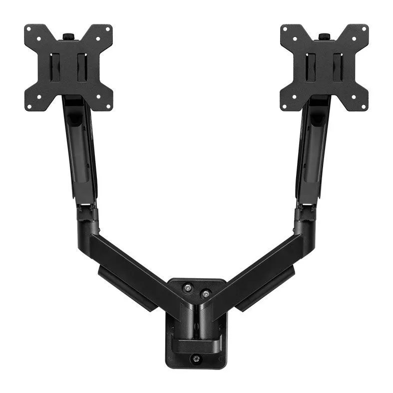 Suporte Articulado de Parede Para Monitor Zinnia Fortress 200, Pistao a Gas, 17 Pol. A 32 Pol., Preto