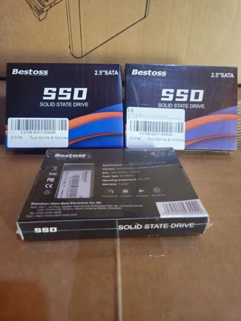 SSD 256GB SATA 3 BESTOS