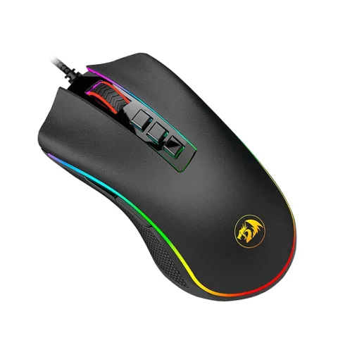 Mouse Gamer Redragon Cobra, Chroma RGB, 12400 DPI, 8 Botões