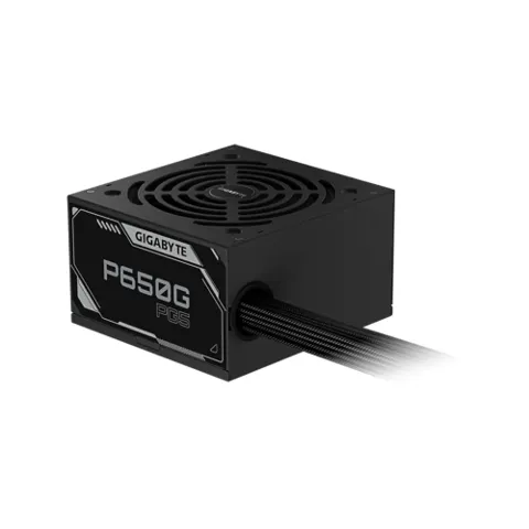 Fonte 650W 80 PLUS Gold Gigabyte P650G PG5, PFC Ativo, Preto
